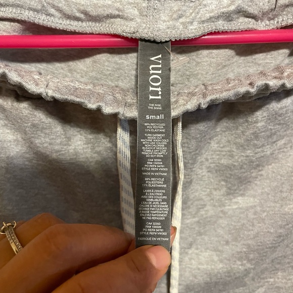 Vuori Light Gray Women's Jogger Pants - Picture 7 of 7